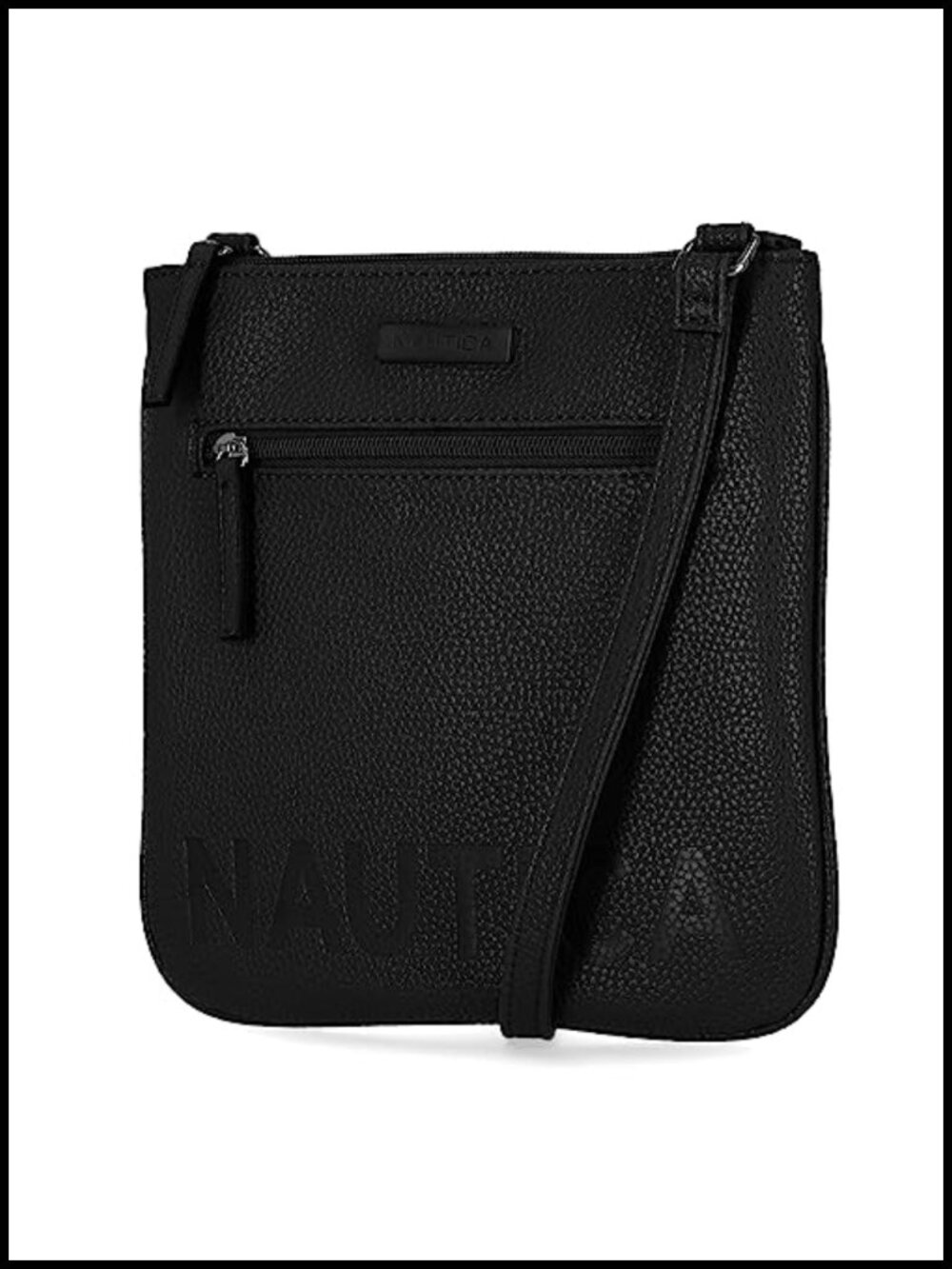 Nautica Lakeside Signature North South Crossbody Bag Adjustable Strap
